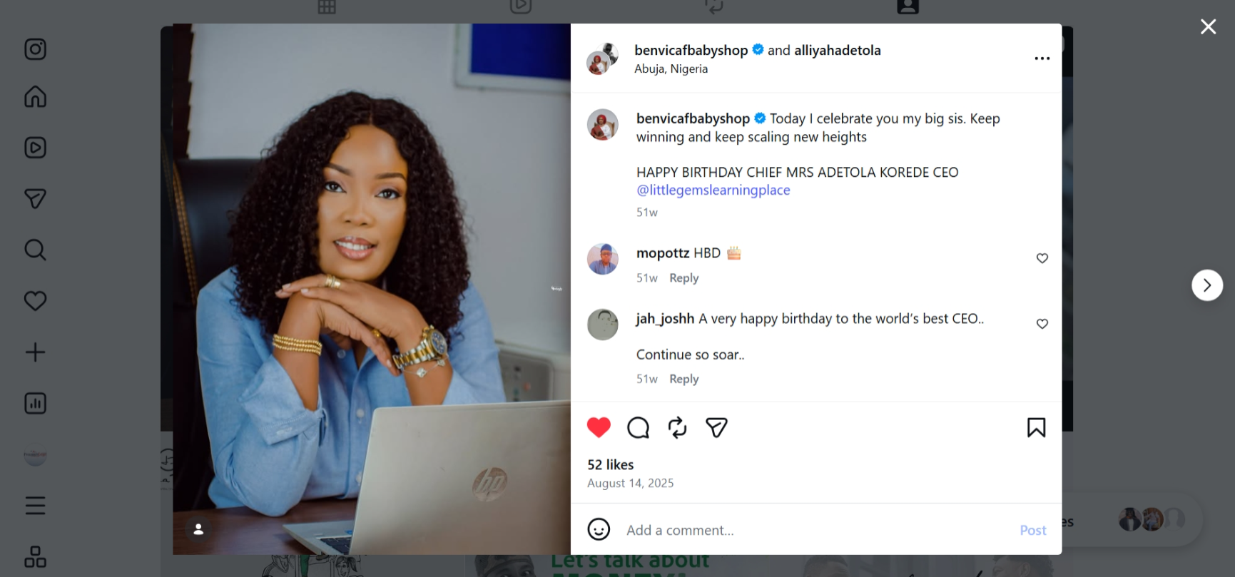 Chief Mrs. Adetola Korede